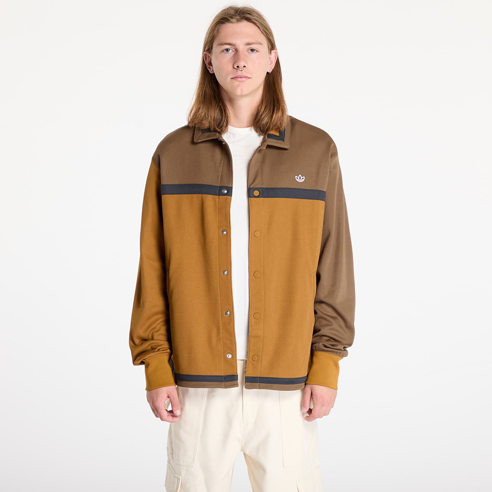 Clot W Jacket Brown Strata