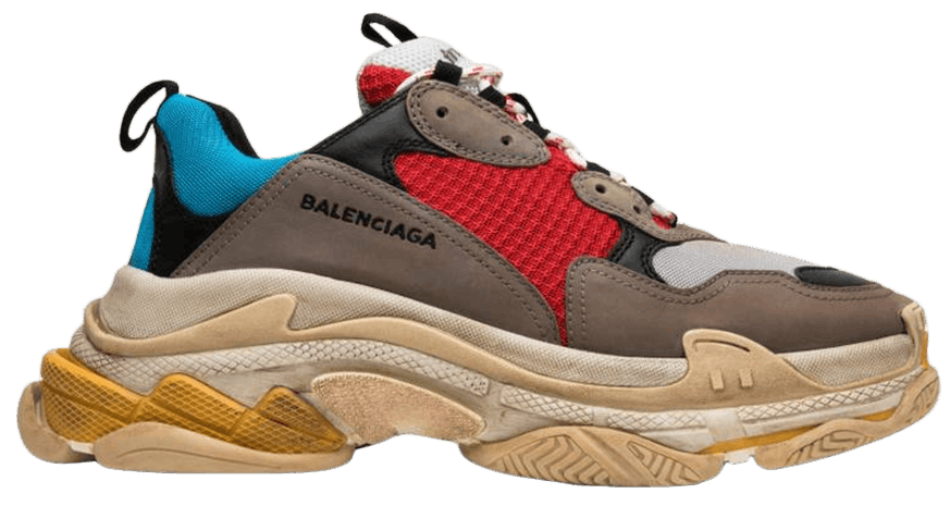 Tenisky a topánky Balenciaga Triple S Blue Grey W Šedá | 554105 W09O2 4365, 0