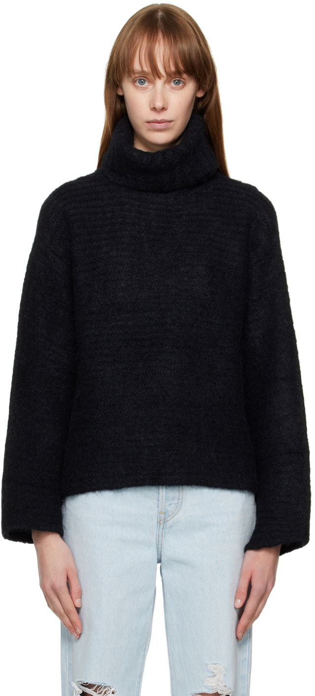 Sveter A.P.C. Tessa Black Turtleneck Sweater Čierna | WPAAS-F23150, 0