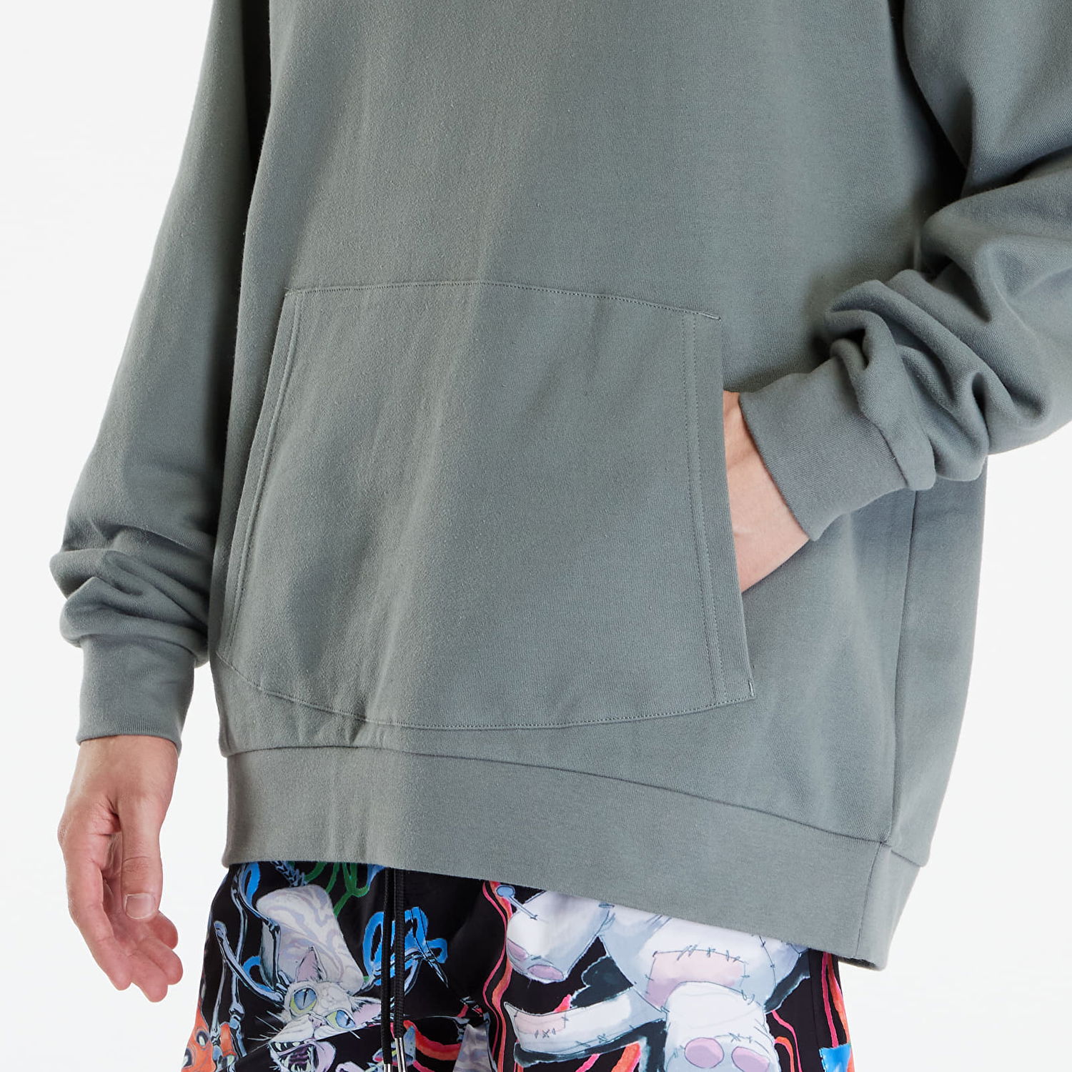 Mikina RIPNDIP Funny Thing Hoodie Charcoal Šedá | RNDSPR24118, 1