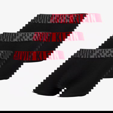 Spodná bielizeň a ponožky CALVIN KLEIN Trunk 3-Pack Black S Čierna | NB3608A Q5X, 0