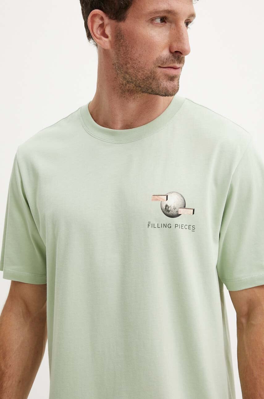 Tričko Filling Pieces Filling Pieces Graphic T-Shirt Zelené | 74414086001, 0