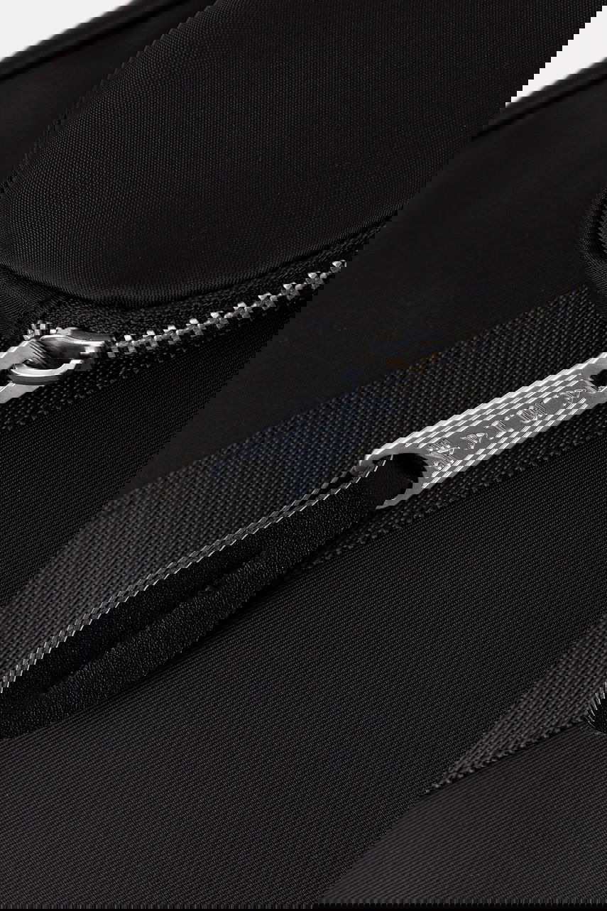 Black Tote Bag With Pouch