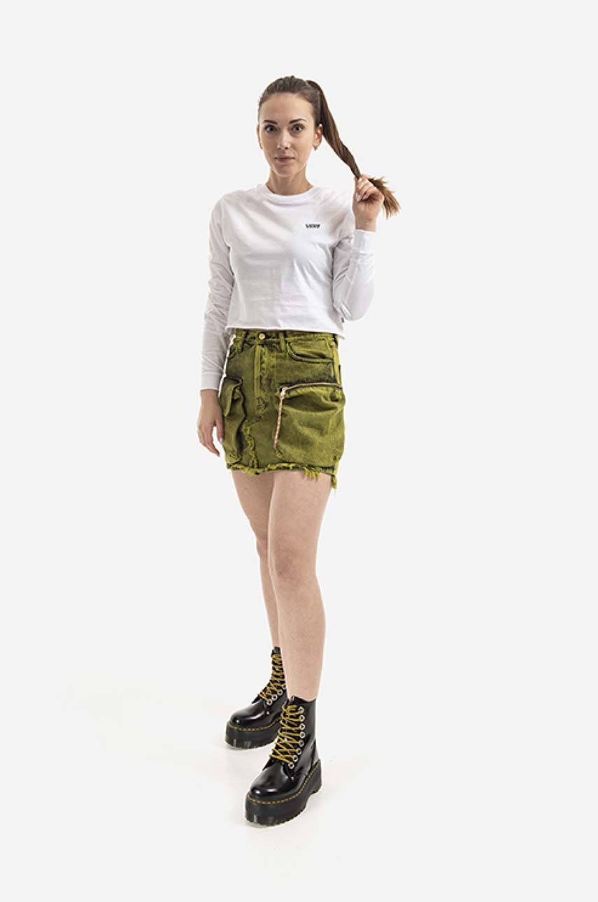 Sukňa Aries Acid Washed Cargo Skirt Zelené | AR32304, 1