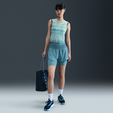 Tielko Nike Dri-FIT Printed Training Tank Top From Artist Collection Tyrkysová | HM4793-478, 1