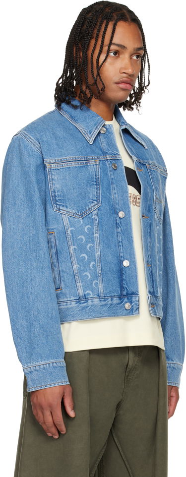 Bunda Marine Serre Moon Laser Denim Jacket Modrá | MJA063BCDEN0002, 1