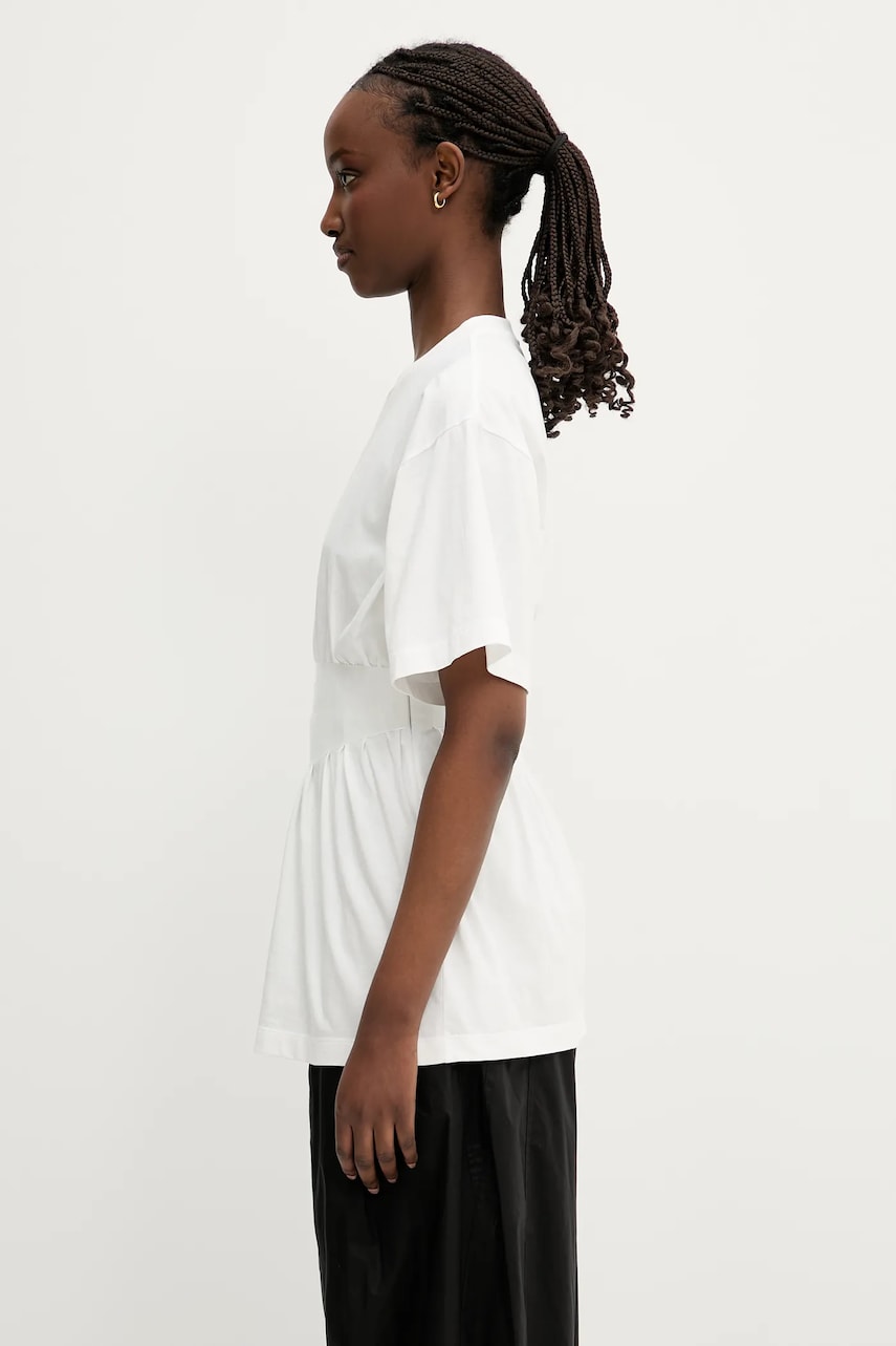 Tričko Maison Margiela MM6 Maison Margiela Women's Fitted T-Shirt Biela | S52GC0335, 1