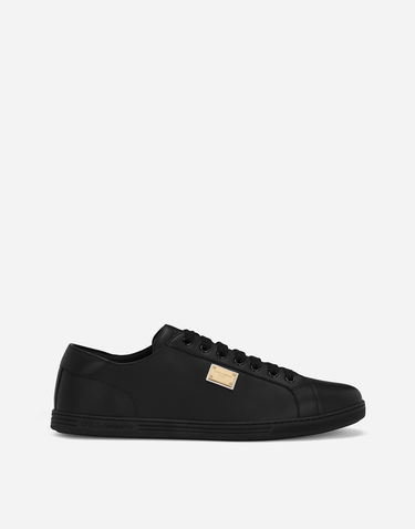 Tenisky a topánky Dolce & Gabbana Saint Tropez Calfskin Čierna | CS1735AN99080999, 0