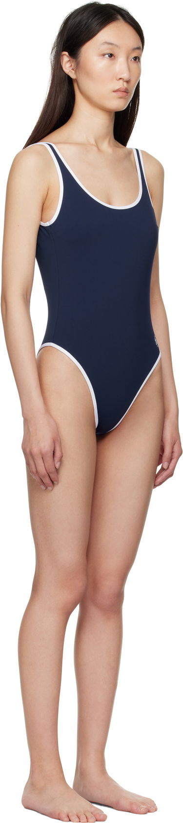 Plavky Sporty & Rich Sporty & Rich Carla One Piece Swimsuit Navy | SM017620302BL106, 1