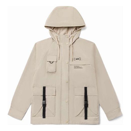 Vetrovka Vans Cargo Hooded Jacket Béžová | VN0A7PZU2N1, 0