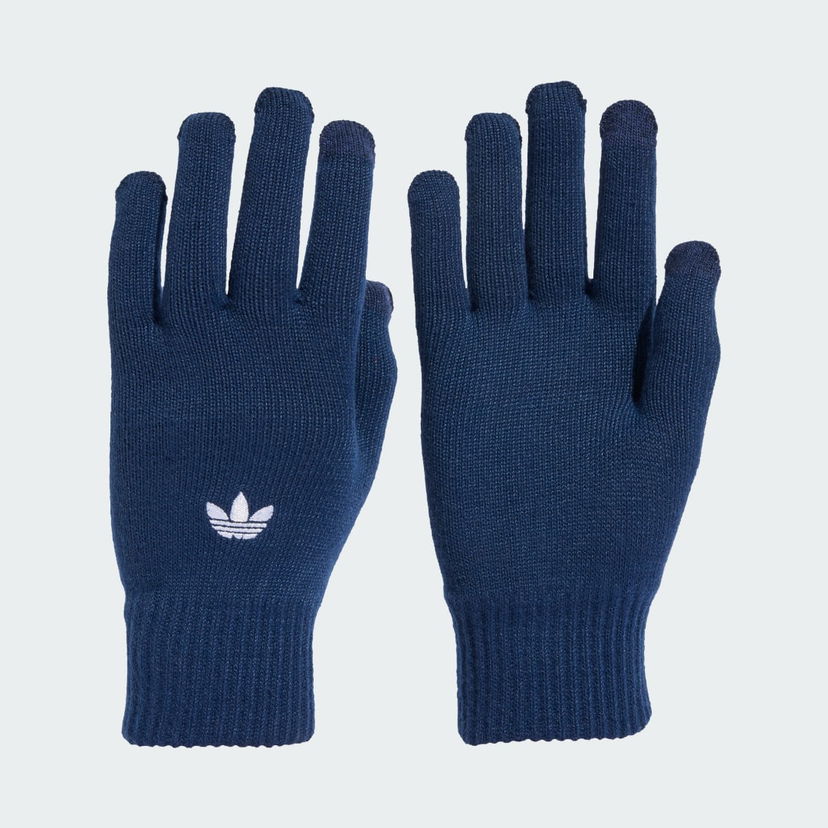 Rukavice adidas Performance Adicolor Smartphone Knit Gloves Modrá | JZ5013