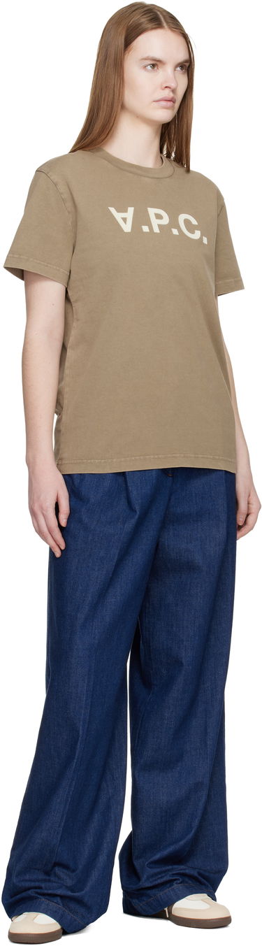 Džínsy A.P.C. Pleated Wide-Leg Jeans Modrá | COHMJ-F08510, 3