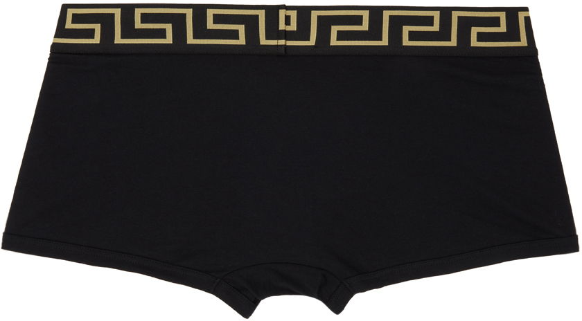 Boxerky Versace Greca Border Boxer Briefs Čierna | AU10026 A232741, 1
