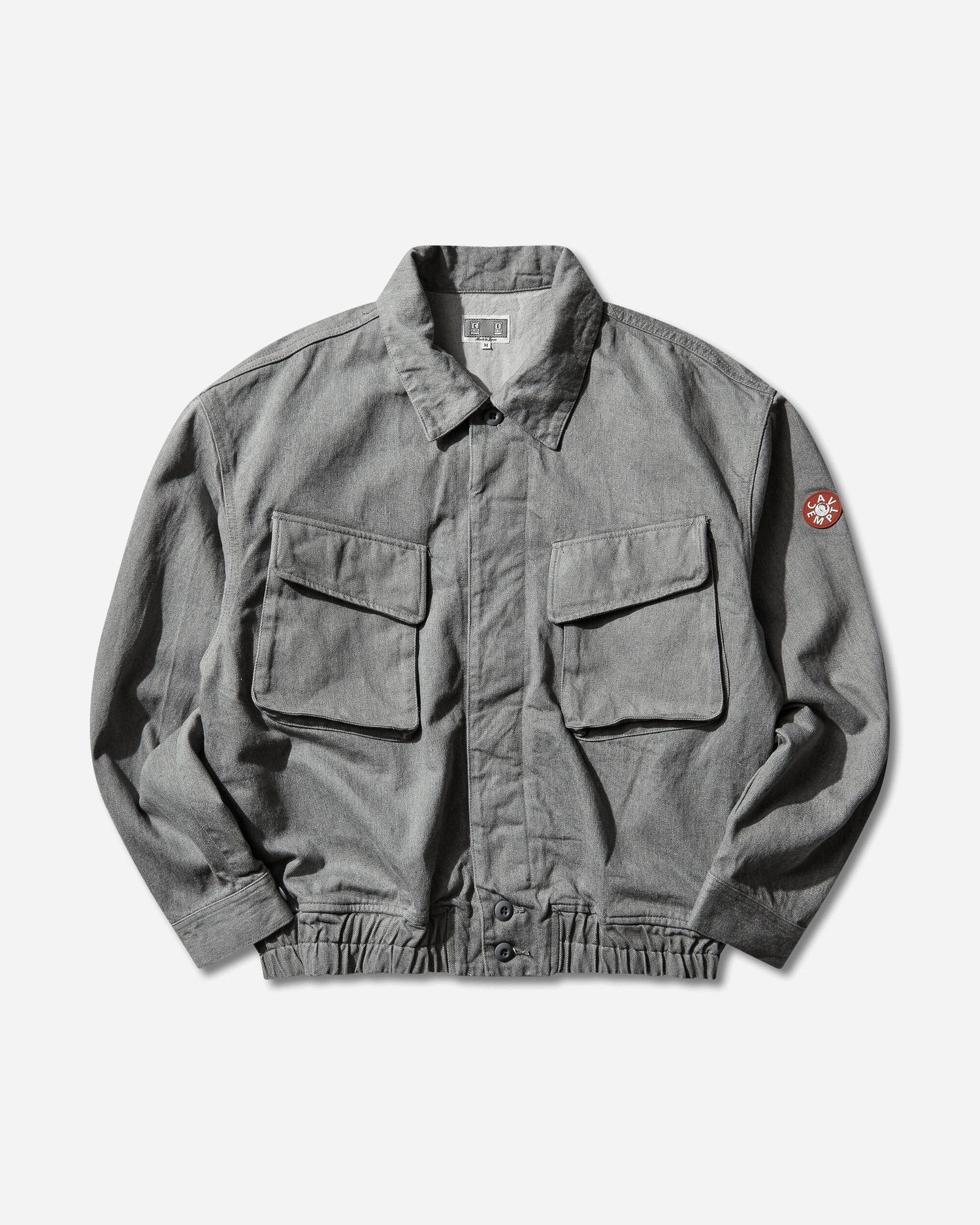 Bunda Cav Empt Ash Community Button Jacket with Flap Pockets Šedá | CES28JK18 GREY, 0