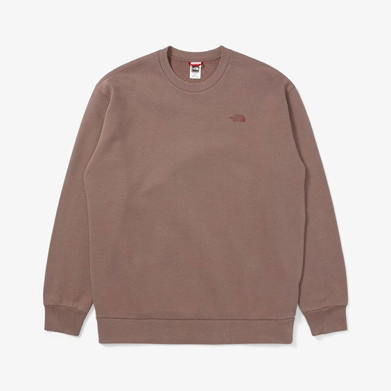Mikina The North Face City Standard Crew Hnedá | NF0A5ID1EFU, 0