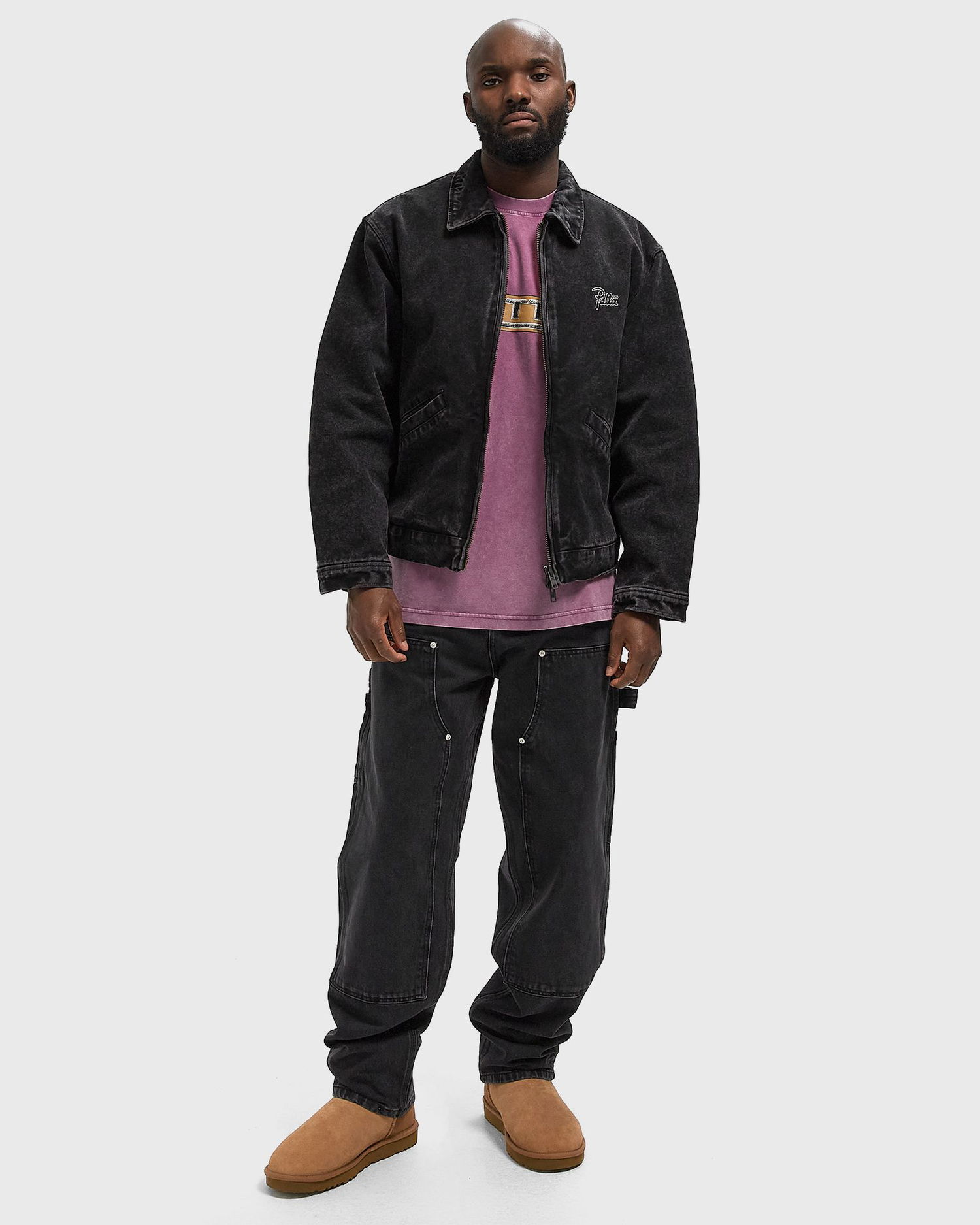 Džínsy Patta Double Knee Cartoon Denim Pants Čierna | POC-AW25-4200-386-0007-139, 1