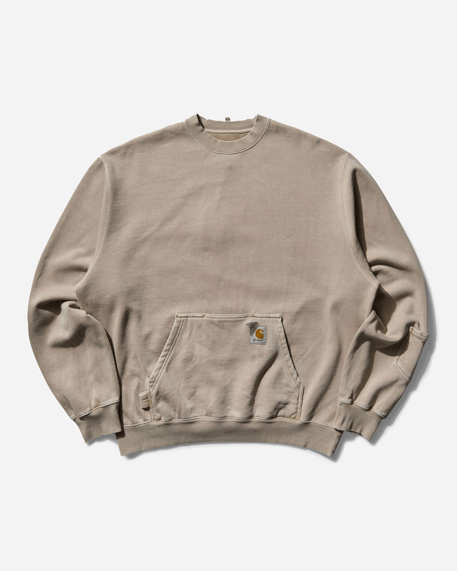 Mikina Carhartt WIP Pigment Dyed Sweatshirt Béžová | A242061 2YPPG, 0
