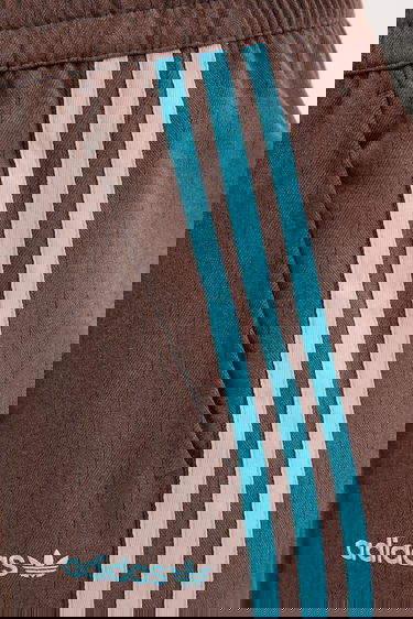 Nohavice adidas Performance Pinstripe Track Pants Hnedá | JX5308, 4