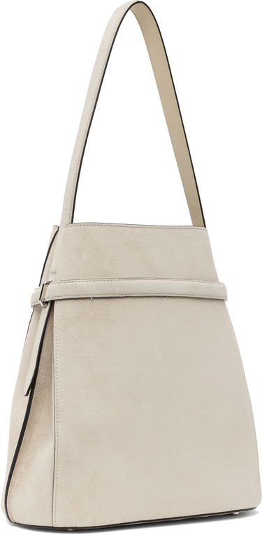 Kabelka TOTEME TOTEME Belted Suede Bucket Bag Béžová | 253-WAL0048-LE0004, 2