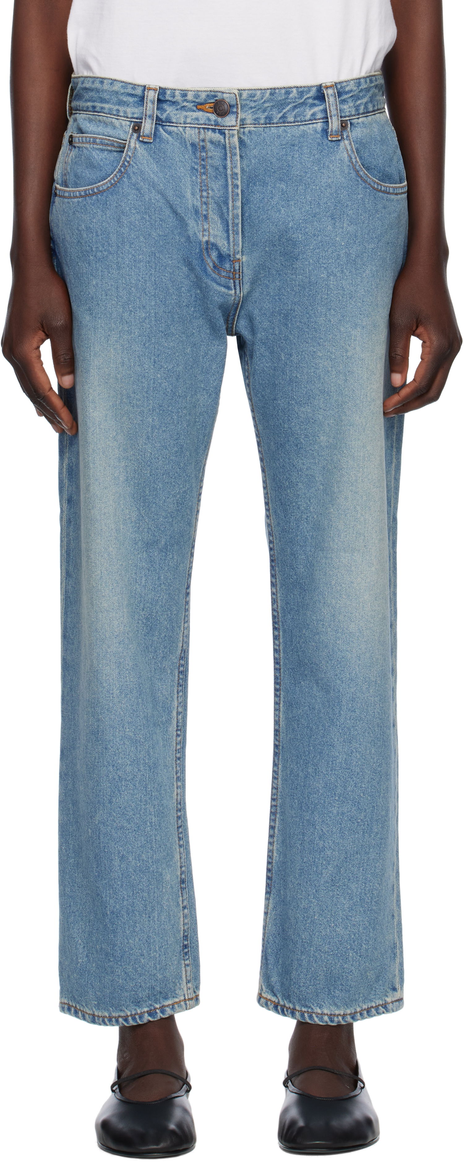 Džínsy The Row The Row Riaco Jeans Modrá | 7516-W3932, 0