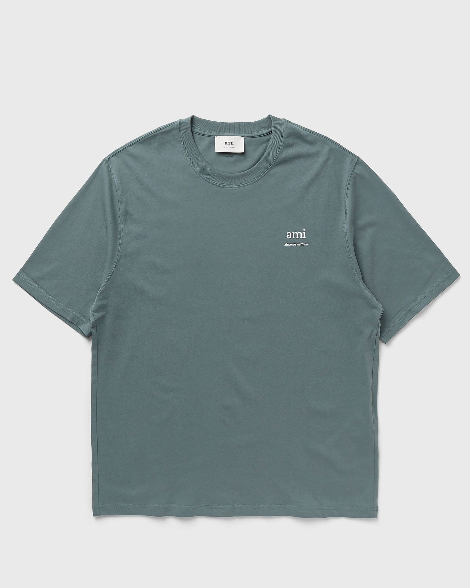 Tričko AMI Paris TSHIRT ALEXANDRE MATTIUSSI Zelené | UTS024.726-4013, 0