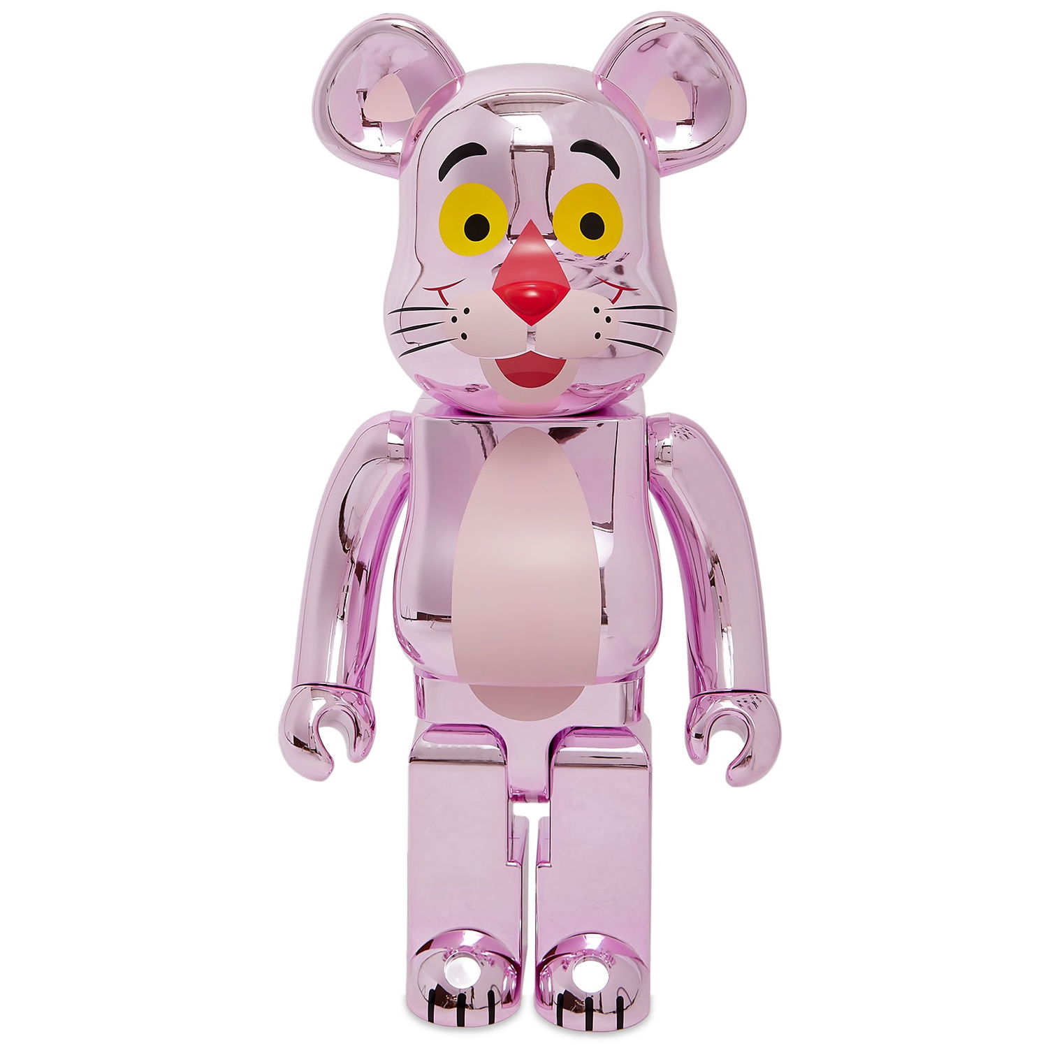 Zberateľské Medicom Toy Be@rbrick Pink Panther Chrome in Pink 1000% Ružová | 4530956604824, 0