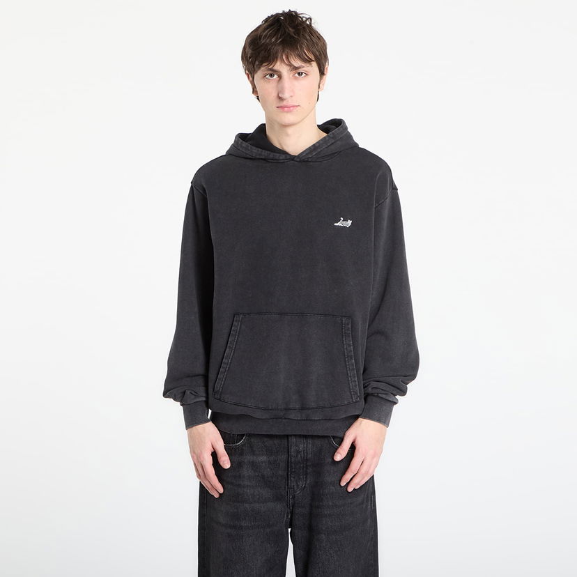 Mikina RIPNDIP Castanza Hoodie Vintage Wash Čierna | RNDBASIC261