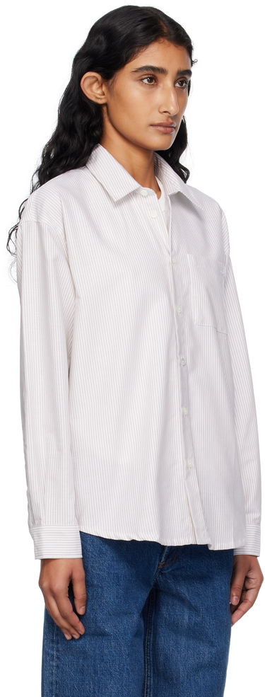 Košeľa A.P.C. Boyfriend Shirt Béžová | COGUH-F12550, 1
