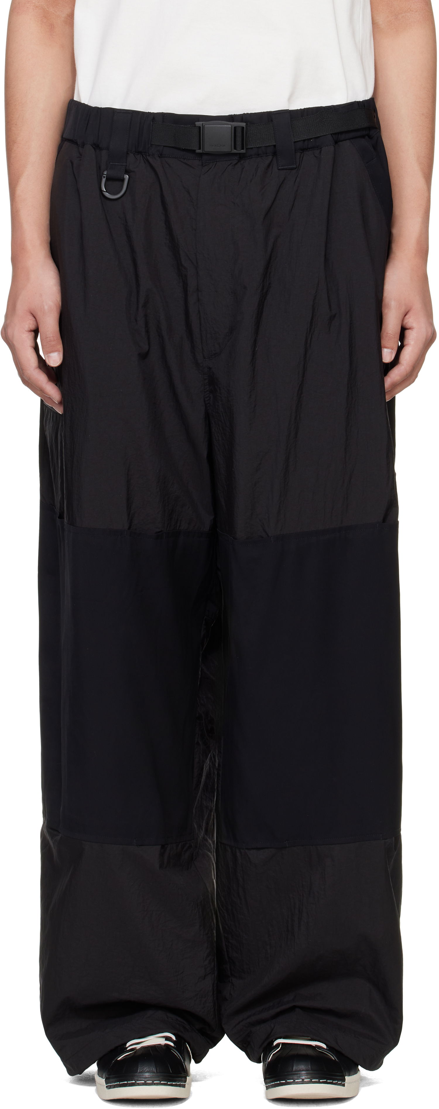 Cargo nohavice Y-3 Y-3 Nylon Trousers Čierna | JN4910, 0