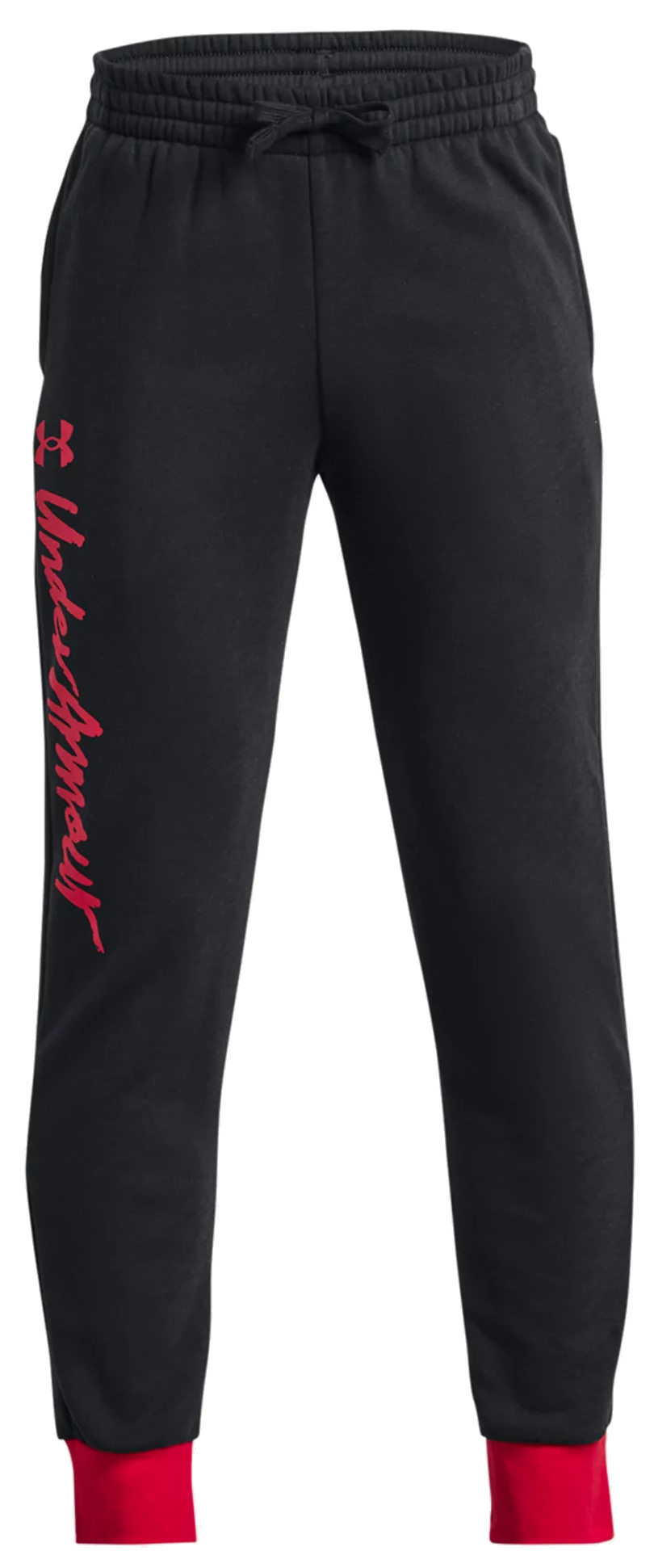 Tepláky Under Armour Under Armour Rival Fleece Script Joggers Čierna | 1379789-001, 0