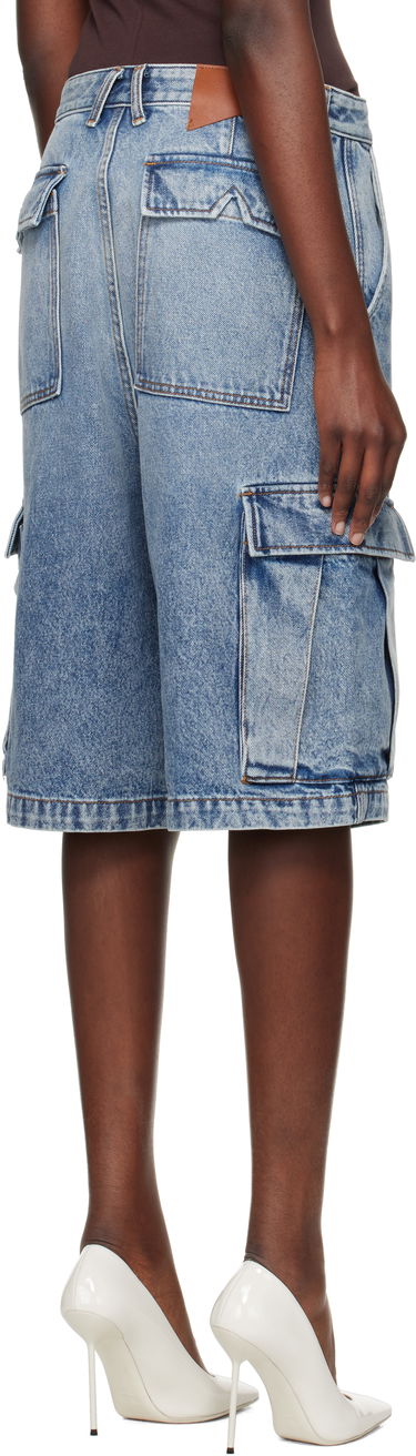 Šortky Rhude Rhude Baggy Denim Cargo Shorts Modrá | RHPS25SH05012, 2