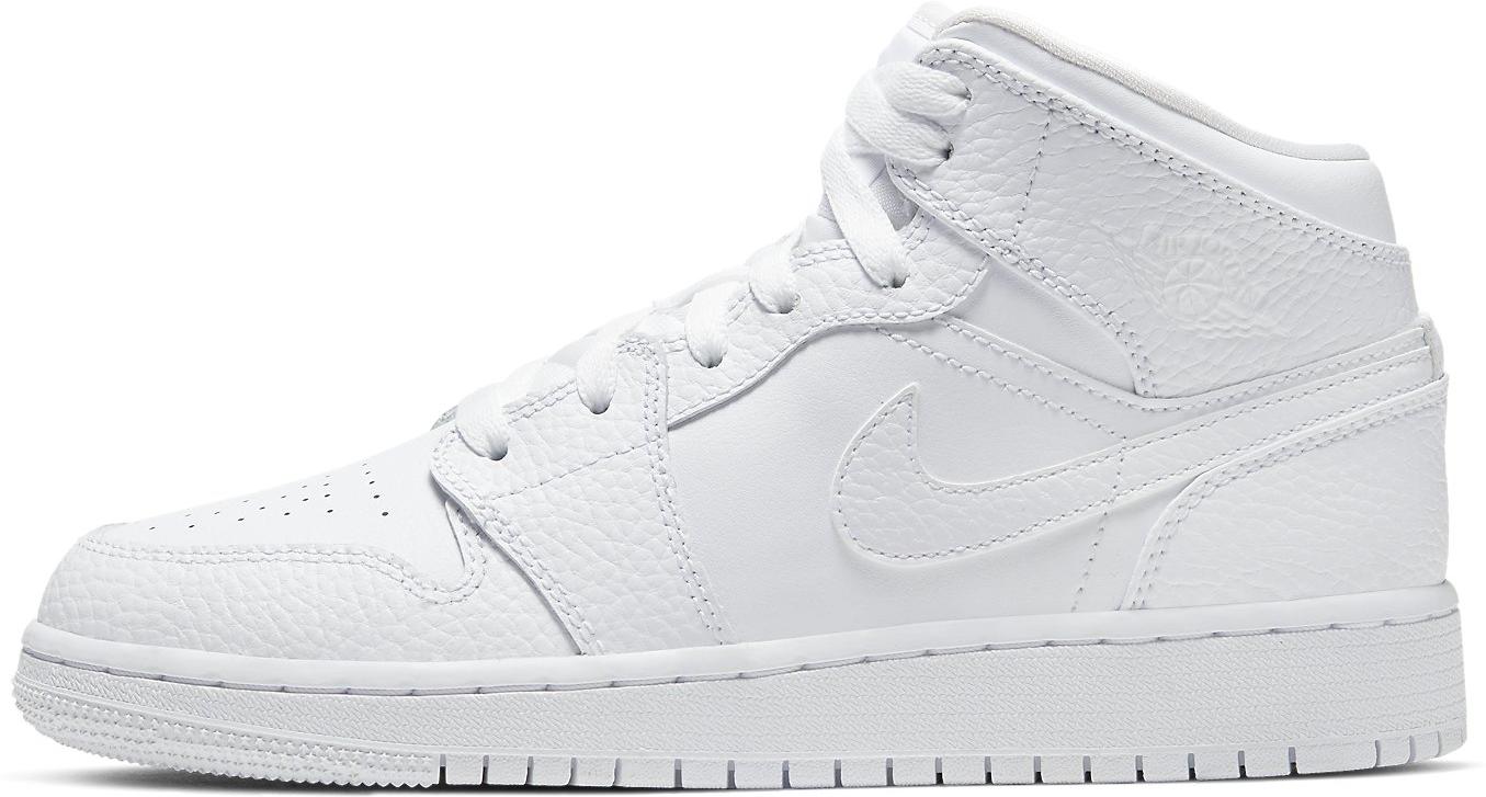 Tenisky a topánky Jordan Air Jordan 1 Mid GS Biela | 554725-130, 0