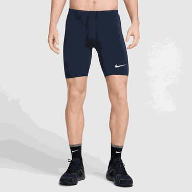 Šortky Nike Fast Dri-FIT Half-Length Running Tights with Liner Navy | FN3371-451, 1