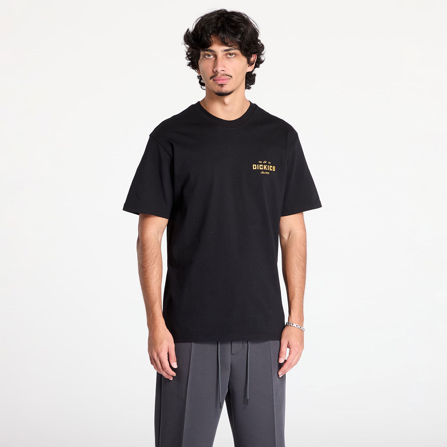 Tričko Dickies Emblem T-Shirt Čierna | DK0A863EBLK1, 1