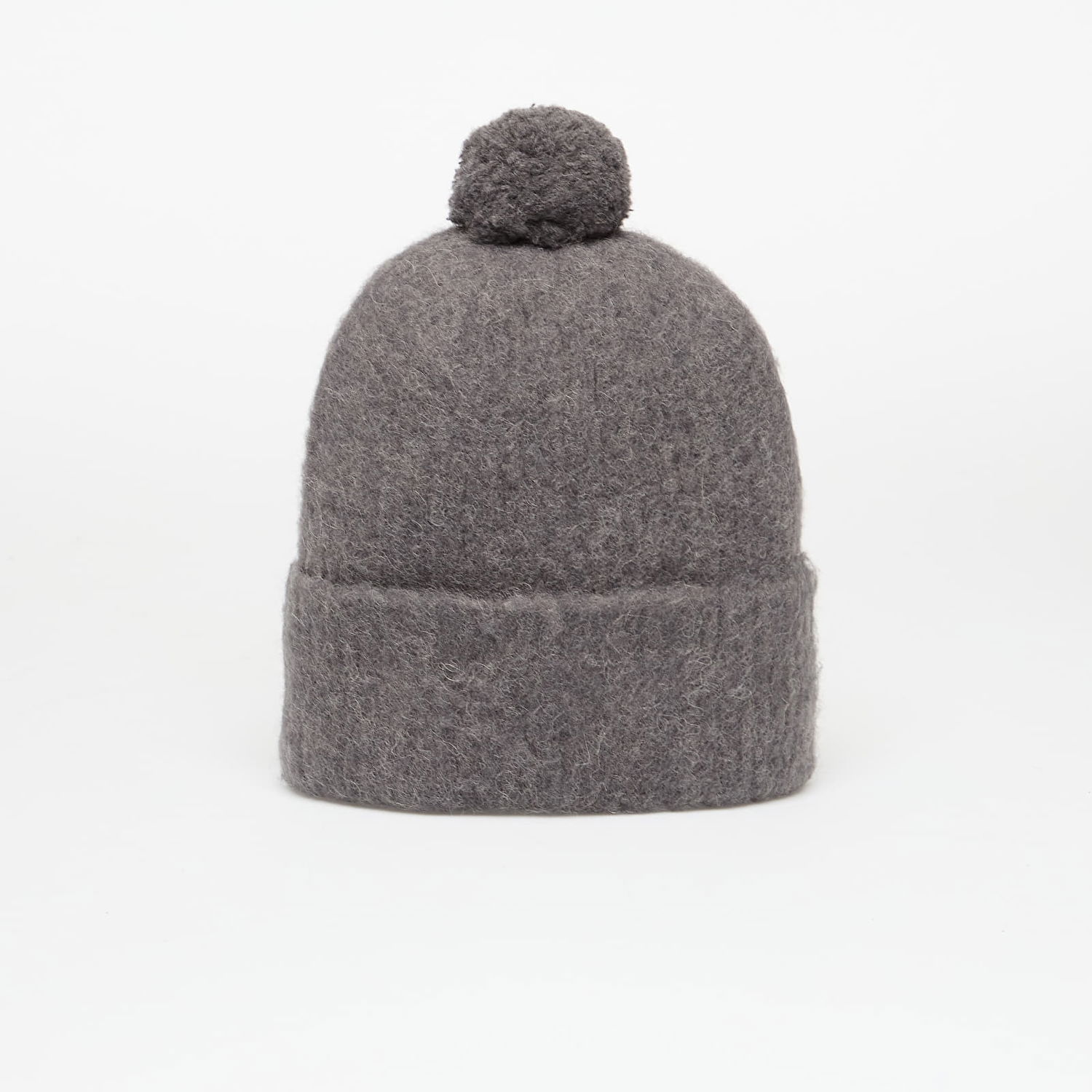 Kulicha CALVIN KLEIN Calvin Klein Emblem Brushed Pom-pom Beanie Universal Šedá | LV04D8067G N3Z, 1