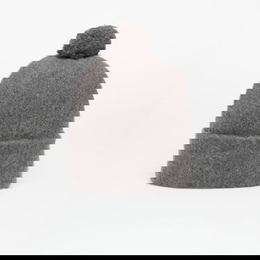 Kulicha CALVIN KLEIN Calvin Klein Emblem Brushed Pom-pom Beanie Universal Šedá | LV04D8067G N3Z, 1
