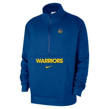 Mikina Nike NBA Golden State Warriors Club Courtside Half-Zip Sweatshirt Modrá | FZ7715-495, 1