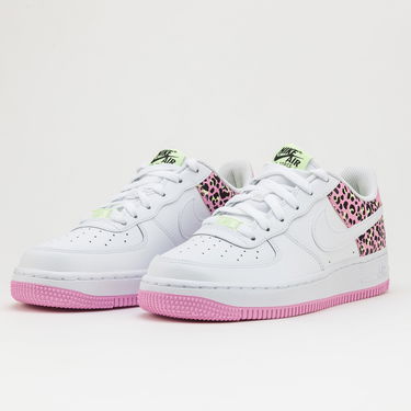 Tenisky a topánky Nike Air Force 1 '07 "Pink Leopard" GS Biela | DA4673-100, 1