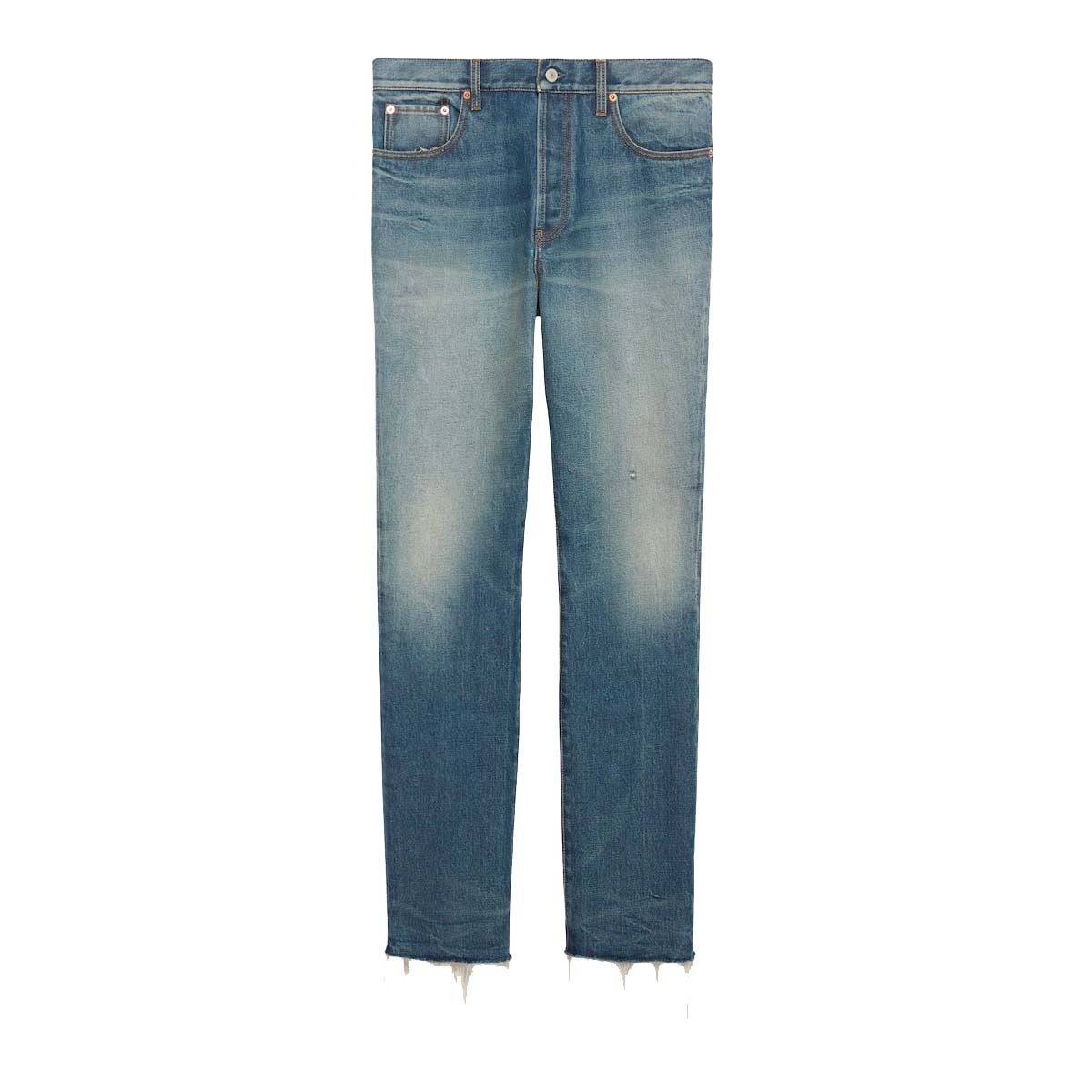 Nohavice Gucci Denim Pant with Label Blue Modrá | 760651 XDCO1 4011, 0