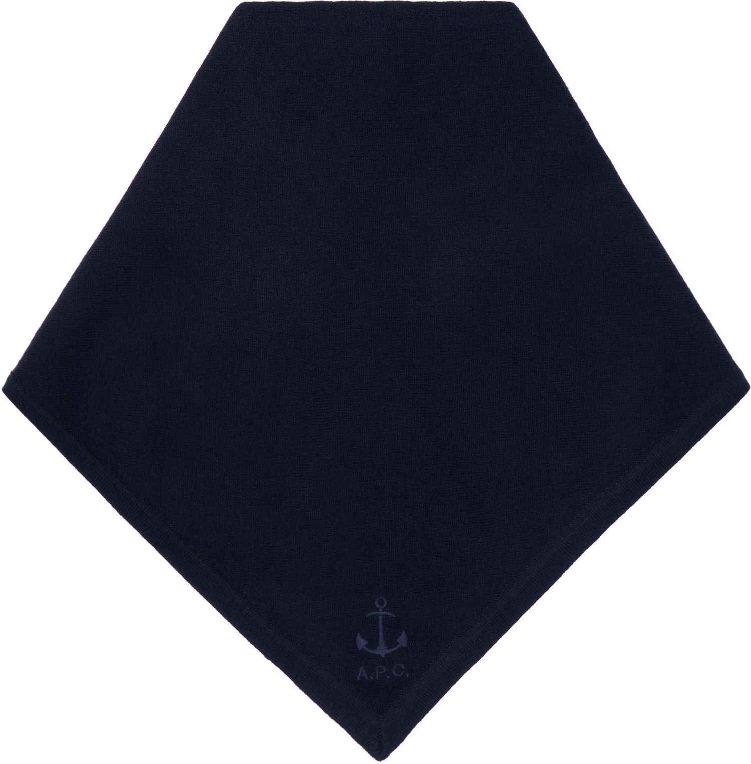 Šál A.P.C. A.P.C. Karl Wool Scarf Navy | WVBCZ-M15225, 1