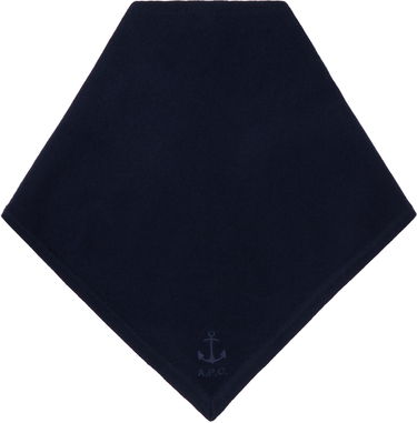 Šál A.P.C. A.P.C. Karl Wool Scarf Navy | WVBCZ-M15225, 1