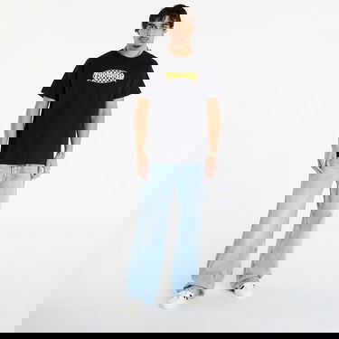 Tričko Thrasher T-Shirt Thrasher Checkered Oval Čierna | 145759, 3