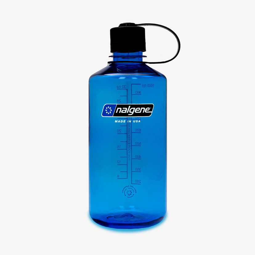 Fľaše Nalgene 1000ml Narrow Mouth Sustain Universal Modrá | 2021-0532
