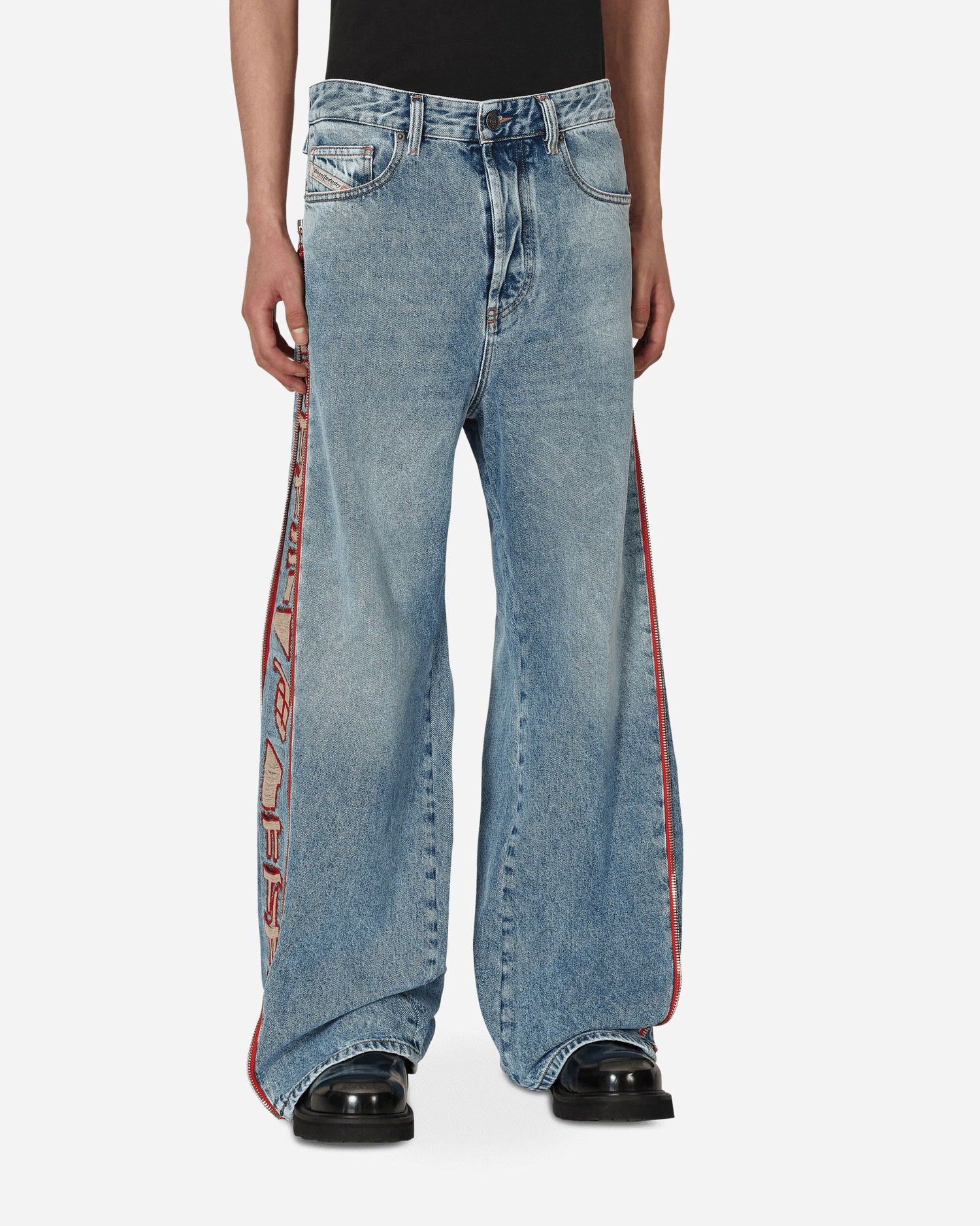 Džínsy Diesel D-Rise Straight Jeans Modrá | A09914 01, 0