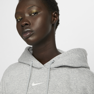 Mikina Nike Sportswear Phoenix Fleece Oversized Pullover Hoodie Šedá | DQ5860-063, 3
