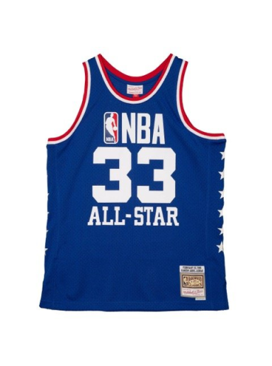 Dres Mitchell & Ness Jersey All-Star Game West Kareem Abdul Jabbar Navy | SMJYLG20016-ASWROYA85KAB