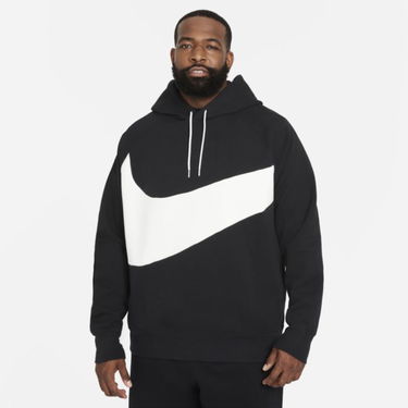 Mikina Nike Sportswear Swoosh Tech Fleece Pullover Hoodie Čierna | DD8222-010, 2