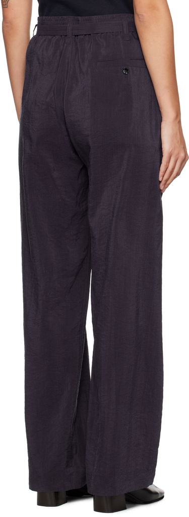 Nohavice LEMAIRE Lemaire Relaxed Belted Trousers Čierna | PA1134 LF1308, 2