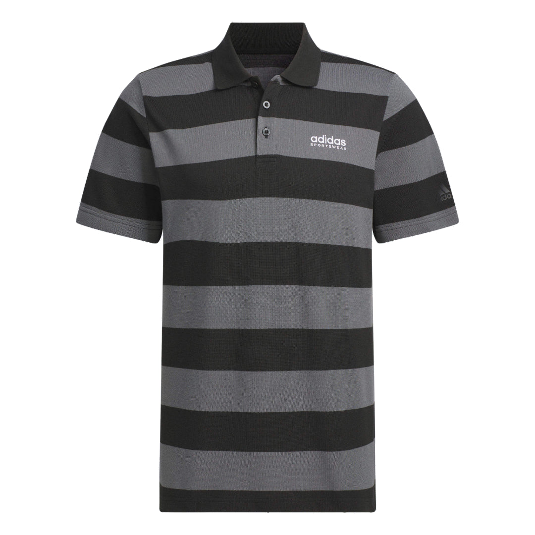 Polo tričko adidas Originals Stripe Polo Shirt Čierna | JI9057, 0