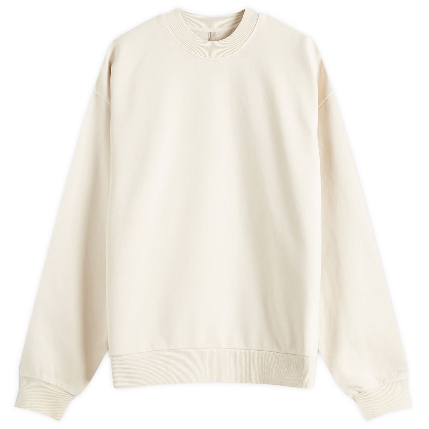 Sveter SKIMS SKIMS Boyfriend Fleece Pullover, Size Large Béžová | PL-PLO-8017W-BUFF, 1